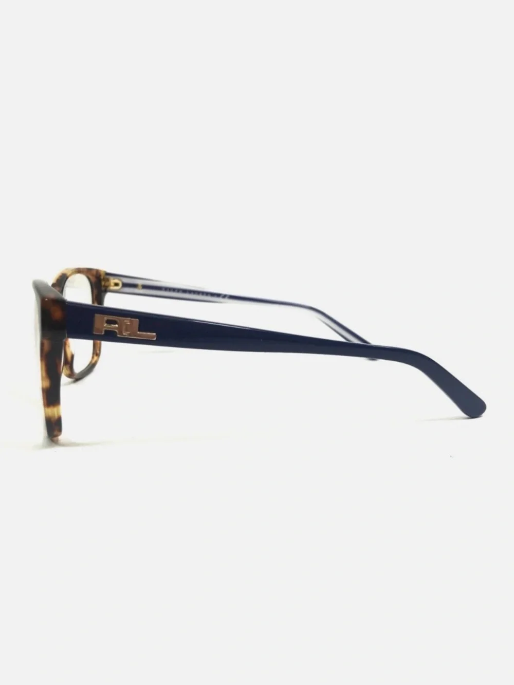 Ralph Lauren Eyeglasses Frames RL6120 5351 Blue White Brown Tortoise 52-16-140